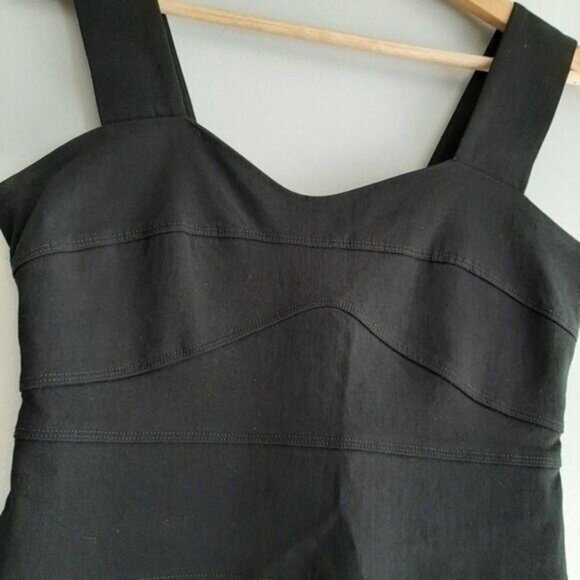 RICKI'S Bandage Tape Bodycon Mini Dress Black Sz 6 - Picture 5 of 10